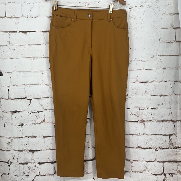 lululemon athletica “City Sleek 5 Pocket 7/8 Pants, Size 10 - Picture 7 of 13